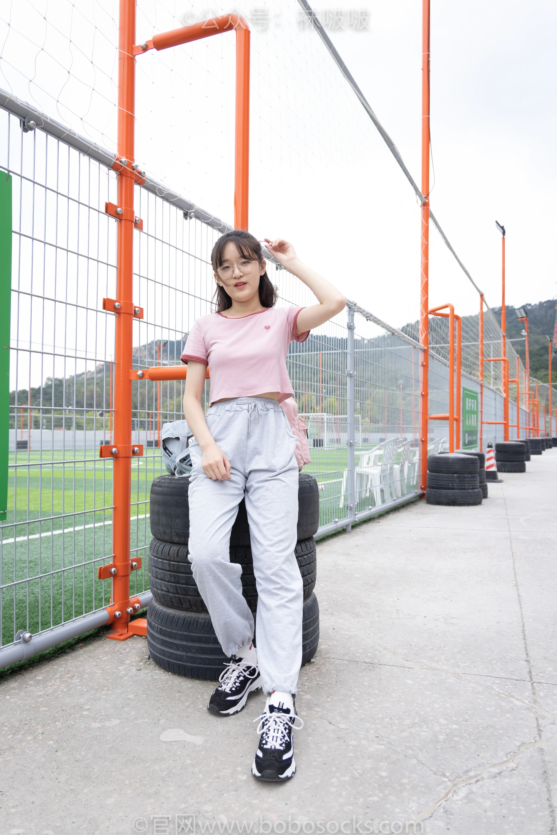 [BoBoSocks袜啵啵]NO.016 熊熊-斯凯奇运动鞋、棉袜（踩脏）、裸足 2